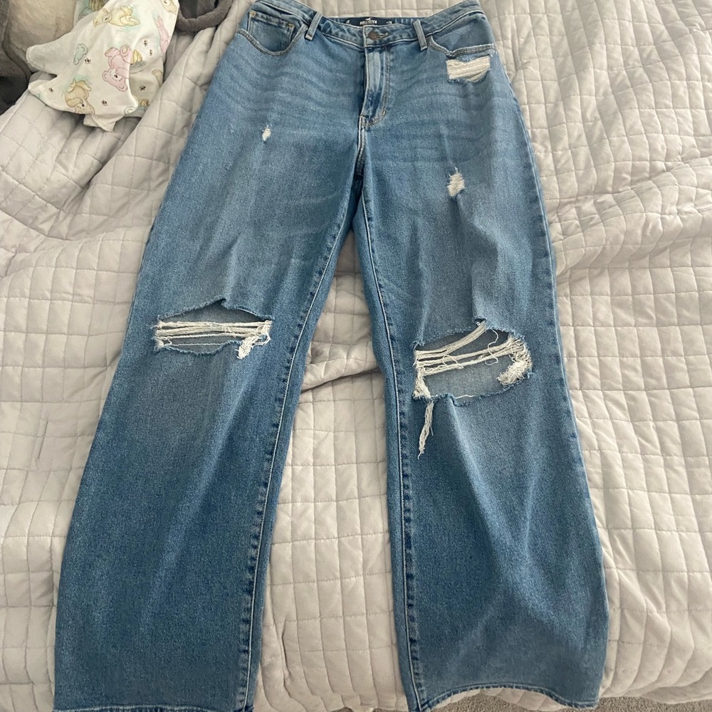 Hollister high rise dad jeans